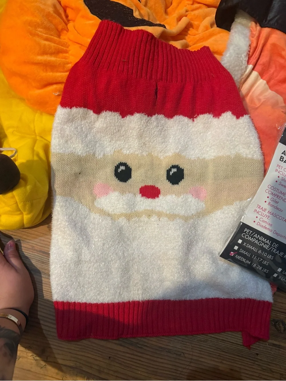M-L holiday dog costume lot